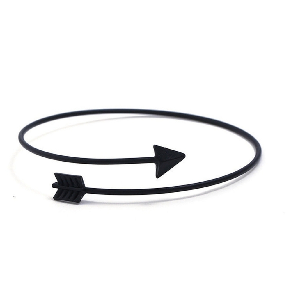 New Black Arrow Adjustable Cuff Bracelet.